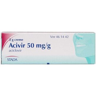 Acivir 50 mg/g 2 g Creme - Pharmacodane