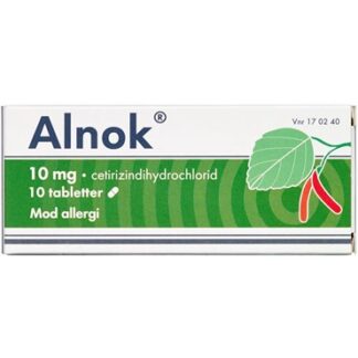 Alnok 10 mg 10 stk Filmovertrukne tabletter - alnok