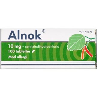 Alnok 10 mg 100 stk Filmovertrukne tabletter - alnok