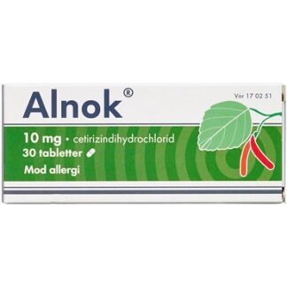 Alnok 10 mg 30 stk Filmovertrukne tabletter - alnok