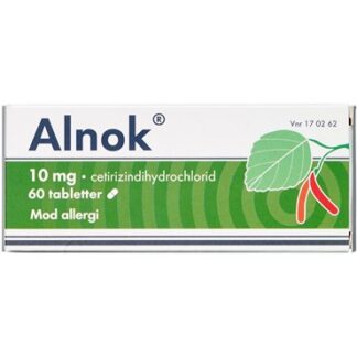 Alnok 10 mg 60 stk Filmovertrukne tabletter - alnok