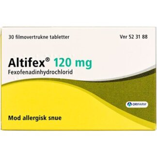 Altifex 120 mg 30 stk Filmovertrukne tabletter - Orifarm generics