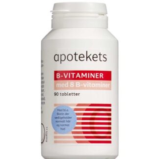 Apotekets B-vitaminer Kosttilskud 90 stk - SB12