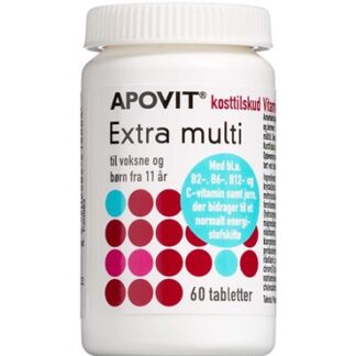 APOVIT Ekstra Multi Tabletter Kosttilskud 60 stk - APOVIT