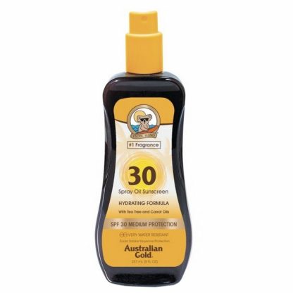 Australian Gold - Spray Oil Sunscreen Carrot & Tea Tree Oils SPF 30 - 237 ml - australian gold