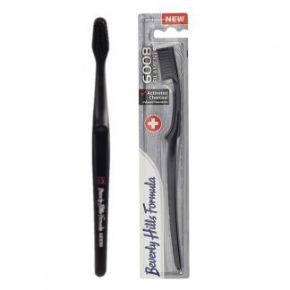 Beverly Hills - Activated Charcoal Black Toothbrush - beverly hills
