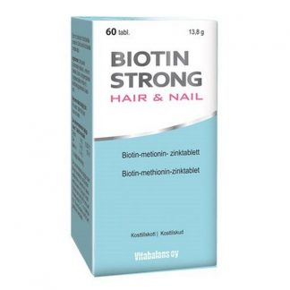 Biotin - Biotin Strong Hair & Nail - 60 Stk - kosttilskud