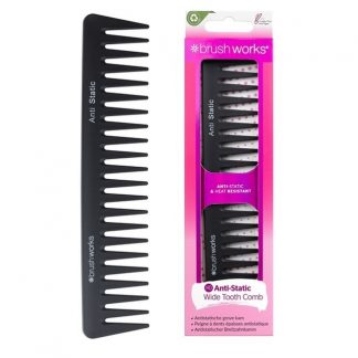 BrushWorks - Anti Static Wide Tooth Comb - brushworks