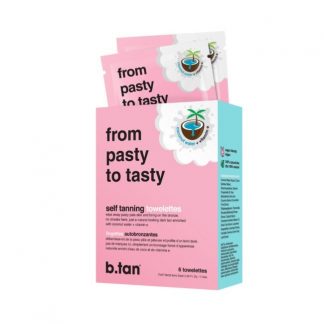 b.tan - From Pasty To Tasty Self Tanning Towlettes Selbruner Servietter - b.tan
