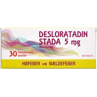 Desloratadin "Stada" 5 mg 30 stk Filmovertrukne tabletter - Pharmacodane