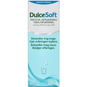 DulcoSoft Oral opløsning Medicinsk udstyr 250 ml - DulcoSoft
