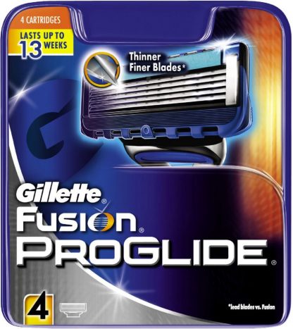 Gillette - Fusion Proglide Barberblade - 4-pak - gillette