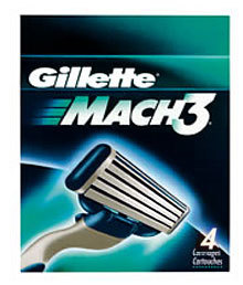 Gillette - Mach 3 -  Barberblade 4-pak - gillette