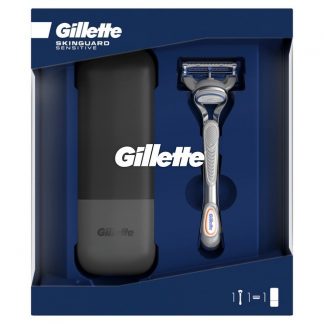 Gillette  - Skinguard Sensitive and Travel Case - gillette