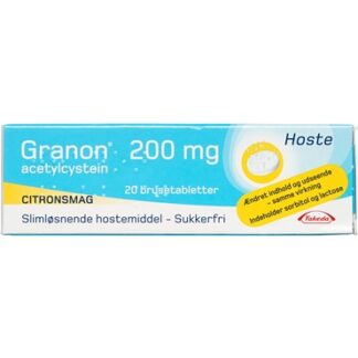 Granon 200 mg 20 stk Brusetabletter - Takeda pharma a/s