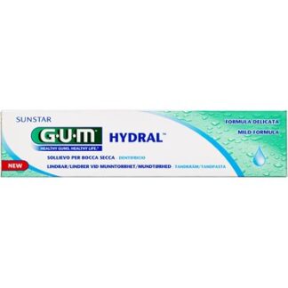 GUM Hydral Tandpasta Følsom/ Tør Mund 75 ml - GUM