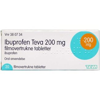 Ibuprofen "Teva" 200 mg 20 stk Filmovertrukne tabletter - Teva denmark