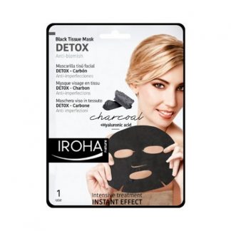 Iroha Nature - Detox Charcoal Facial Tissue Mask - iroha nature