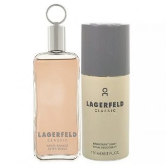 Karl Lagerfeld - Classic Aftershave & Deodorant Sæt - karl lagerfeld