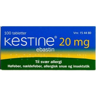 Kestine 20 mg 100 stk Filmovertrukne tabletter - Almirall