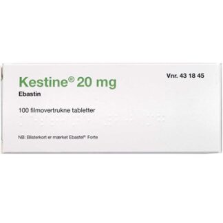 Kestine 20 mg 100 stk Filmovertrukne tabletter - 2care4