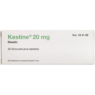 Kestine 20 mg 30 stk Filmovertrukne tabletter - 2care4