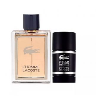 Lacoste - L'Homme Eau de Toilette Sæt - 50 ml Edt & Deodorant Stick - Lacoste