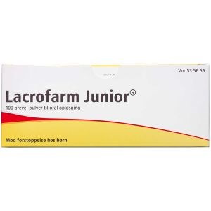Lacrofarm Junior 100 stk Pulver til oral opløsning, enkeltdosisbeholder - Orifarm generics
