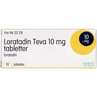 Loratadin "Teva" 10 mg 10 stk Tabletter - Teva denmark