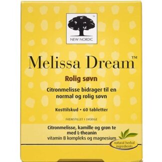Melissa Dream Tabletter Kosttilskud 60 stk - new nordic