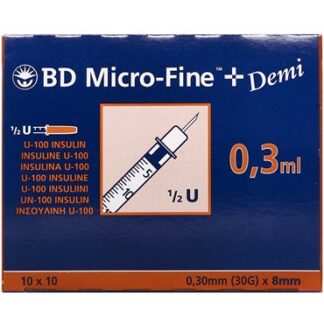 Micro-Fine+ 30enh 8mm Medicinsk udstyr 100 stk - BD