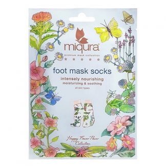 Miqura - Foot Mask Socks Flower