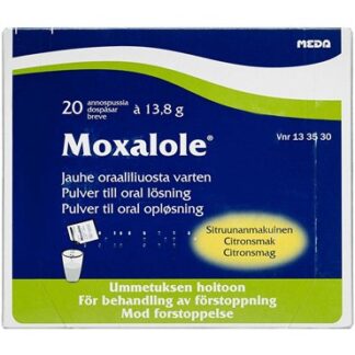 Moxalole 20 brev Pulver til oral opløsning - MEDA