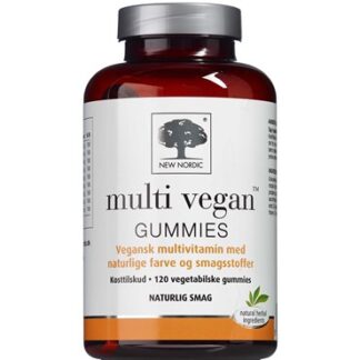 Multi Vegan Gummies Kosttilskud 120 stk - new nordic