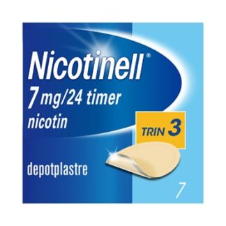 Nicotinell 7 mg/24 timer 7 stk Depotplastre - Nicotinell