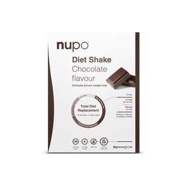 Nupo Diet Shake Chocolate 12 breve - nupo