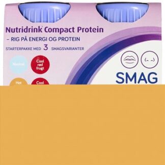 Nutridrink Compact Protein Startpakke 4 x 125 ml - mentholatum