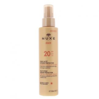 Nuxe - Sun Milky Spray Face & Body SPF 20 - 150 ml - nuxe