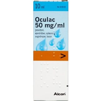 Oculac 50 mg/ml 10 ml Øjendråber, opløsning - Alcon nordic