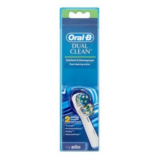 Oral B - Dual Clean Tandbørstehoveder- 2-pak - oral b