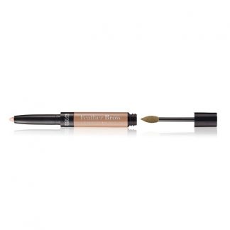 Physicians Formula - Eye Booster Lash Feather Brow Fiber & Highlighter Duo Light Brown - physicians formula