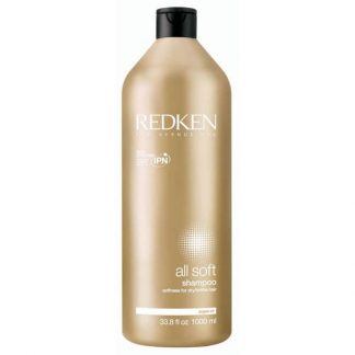 Redken - All Soft Shampoo - 1000 ml - redken