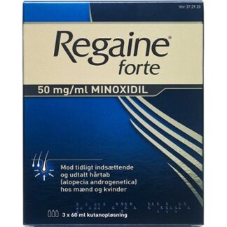 Regaine Forte 50 mg/ml 180 ml Kutanopløsning - Mcneil denmark