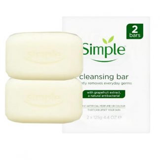 Simple - Cleansing Soap For Sensitive Skin Twin Pack - 2 x 125g