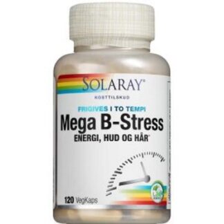 Solaray Mega B-Stress Kosttilskud 120 stk - solaray