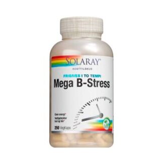 Solaray Mega B-Stress Kosttilskud 250 stk. - solaray