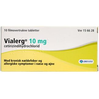 Vialerg 10 mg 10 stk Filmovertrukne tabletter - Orifarm generics