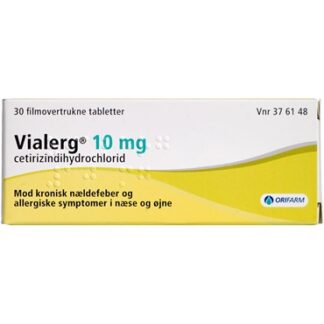 Vialerg 10 mg 30 stk Filmovertrukne tabletter - Orifarm generics