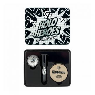 W7 Cosmetics - Holo Heroes Super Mini Glow Kit - Glowcomotion - w7 cosmetics