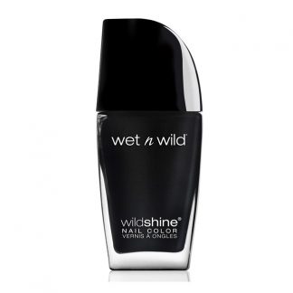 Wet n Wild - Wild Shine Nail Color - Black Créme - wet n wild